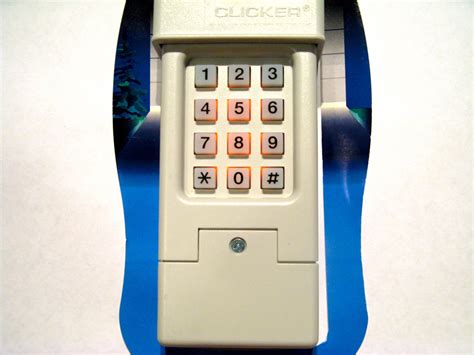 program clicker keypad garage door opener